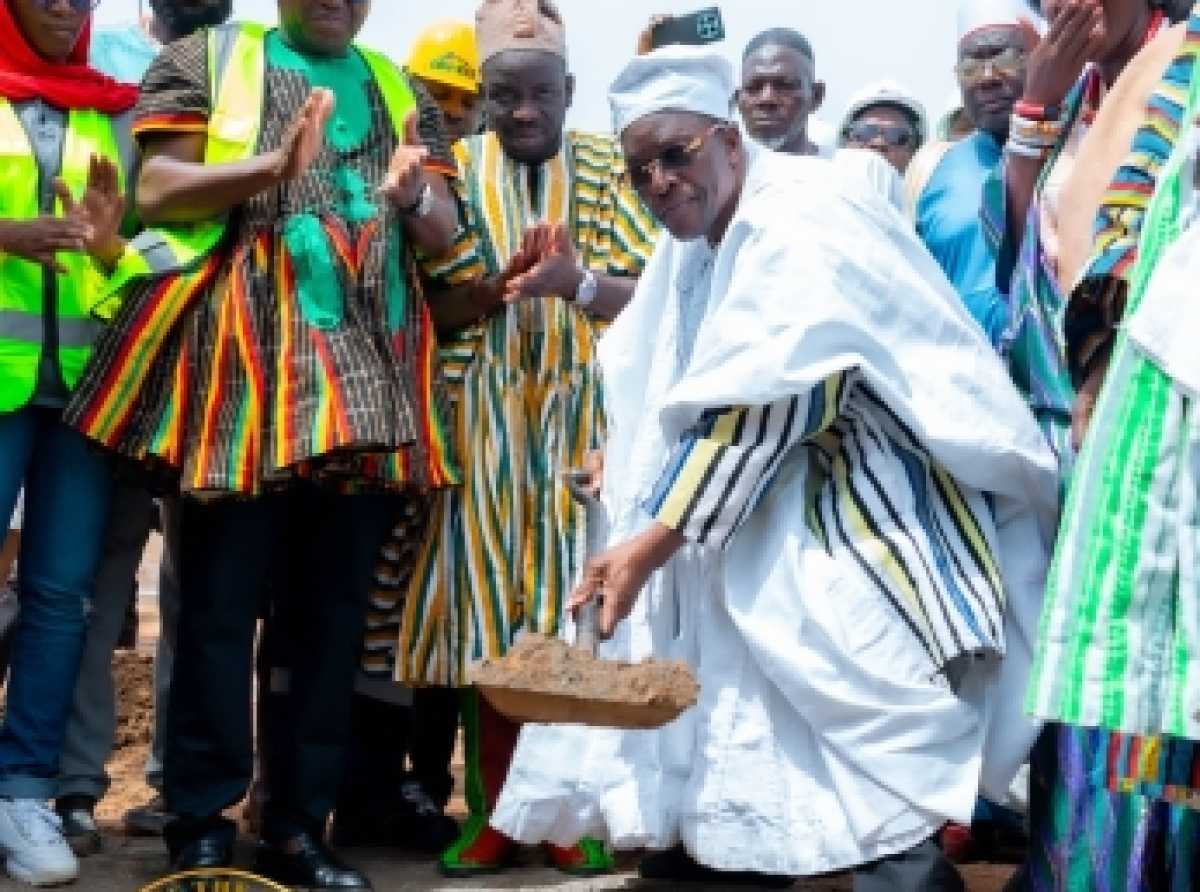Speaker Bagbin Launches First Phase of Wa Naa’s Palace Renovation Project in Wa